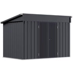 VEIKOUS 10-ft x 6-ft Metal storage shed Galvanized steel Storage Shed